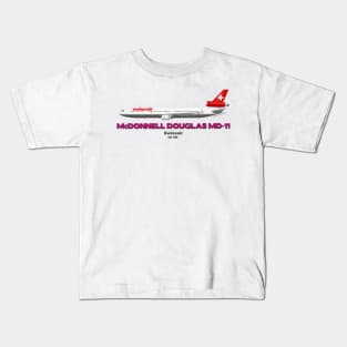 McDonnell Douglas MD-11 - Swissair Kids T-Shirt